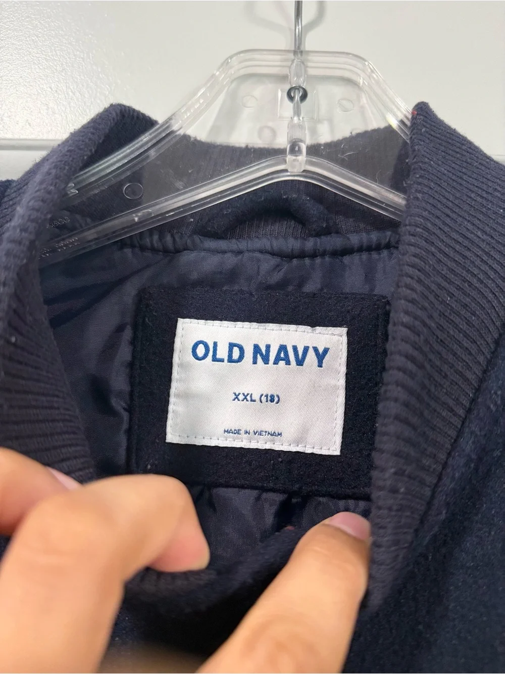 Old Navy Big Boy’s Dark Navy Bomber Jacket